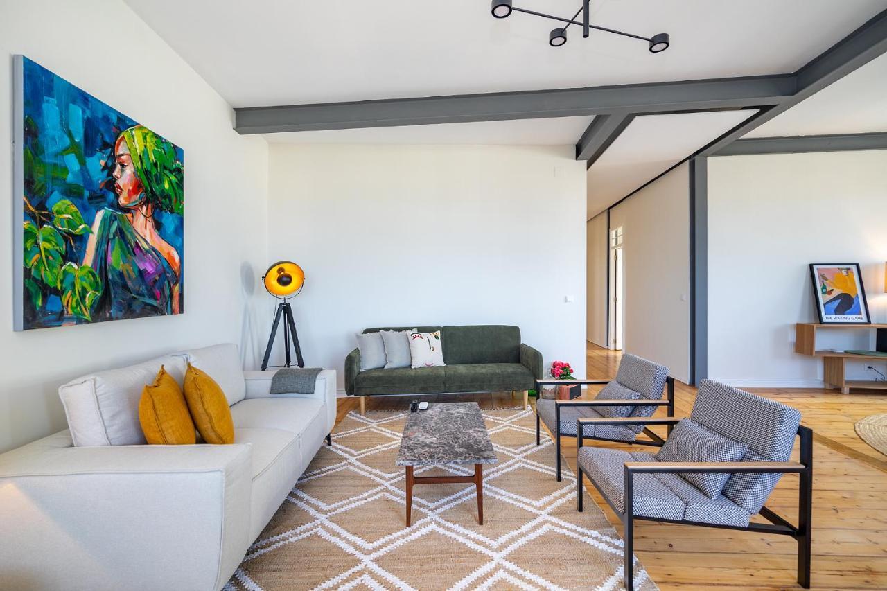 Whome - Brand New Luxury 4-bed With Riverside Views & Ac * Lisboa